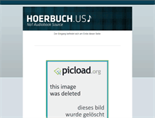 Tablet Screenshot of hoerbuch.us